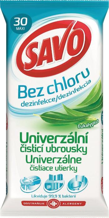 Savo Univerzálne dezinfekčné utierky Eukalyptus