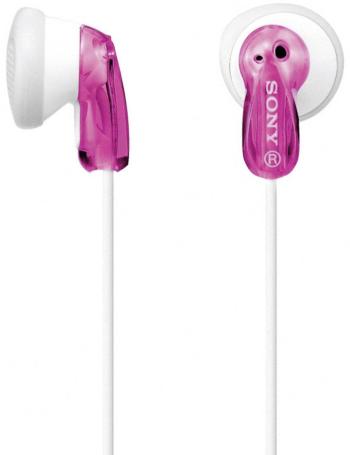 Sony MDR-E9LP   štupľové slúchadlá do uší  ružová