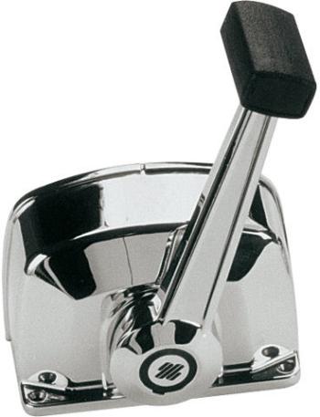 Ultraflex B65 Single lever control for one engine chrome plated