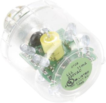 Auer Signalgeräte LED žiarovka LED trvalé svetlo LLL Zelená, 12 V AC / DC, BA15d