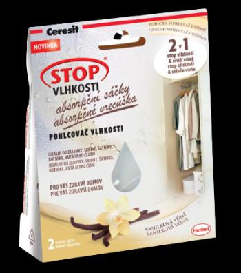CERESIT STOP VLHKOSTI - Absorpčné vrecká vanilka - 2x50 g