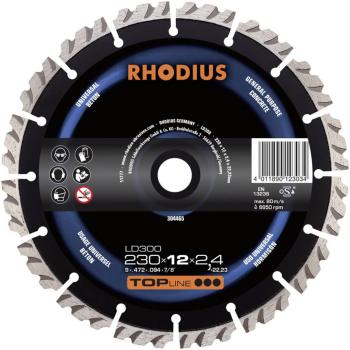 Rhodius 304465 LD300 diamantový rezný kotúč Priemer 230 mm   1 ks