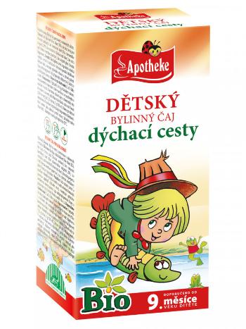 Apotheke BIO Detský bylinný čaj dýchacie cesty 20 x 1.5 g