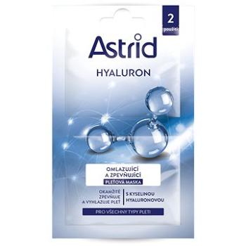 ASTRID Hyaluron Omladzujúca a spevňujúca pleťová maska 2 × 8 ml (8592297008637)