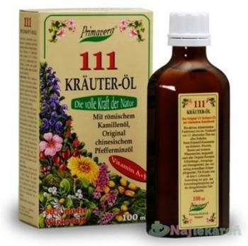 PRIMAVERA 111 KRÄUTER-ÖL, bylinný olej, 100 ml