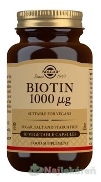 Solgar Biotin 1000 µg 50 ks