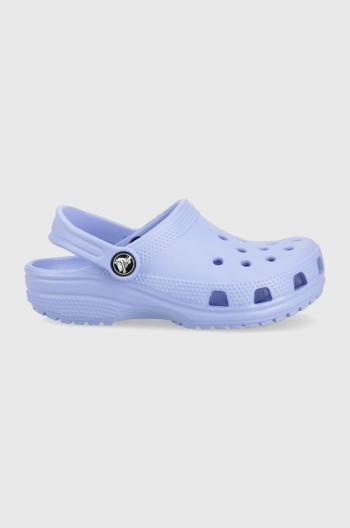 Šlapky Crocs CLASSIC KIDS CLOG fialová farba