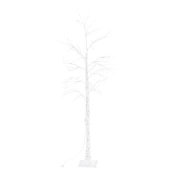 TEMPO-KONDELA WHITE BIRCH, LED vianočný stromček, breza, 90 cm RP1, rozbalený tovar
