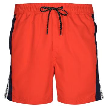 Jack & Jones  JPSTFIJI JJSWIM TAPE  Plavky Červená