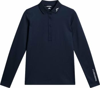 J.Lindeberg Tour Tech Long Sleeve Womens JL Navy XL Polo košeľa