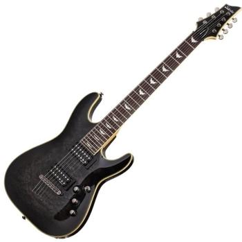 Schecter Omen Extreme-7 SeeThru Black Elektrická gitara