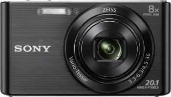 Sony Cybershot DSC-W830B digitálny fotoaparát 20.1 Megapixel Zoom (optický): 8 x čierna