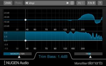 Nugen Audio Monofilter Elements > Monofilter UPG (Digitálny produkt)