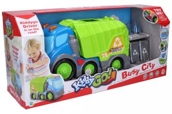 WIKY Kiddy Auto smetiarske s efektmi 2 ks popolnice 18m+