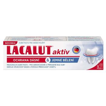 LACALUT Aktiv Zubná pasta Ochrana ďasien & Jemné bielenie 75 ml