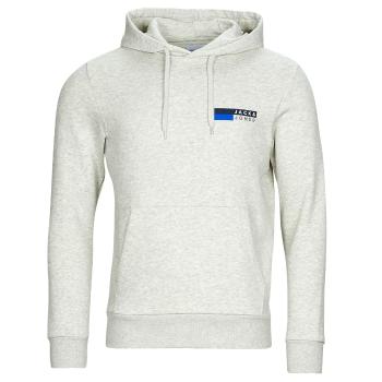 Jack & Jones  JJECORP LOGO SWEAT HOOD PLAY  Mikiny Biela