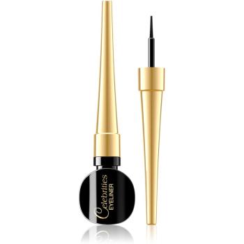 Eveline Cosmetics Celebrities tekuté linky na oči odtieň Black 6 ml