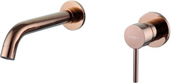MEXEN - Podomietková umývadlová batéria Alma, ružovo zlatá 75015-60
