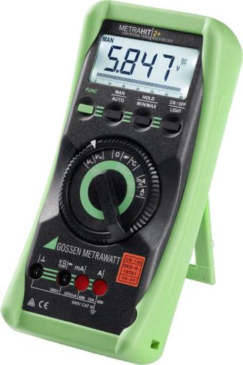 Gossen Metrawatt METRAHIT 2+ ručný multimeter Kalibrované podľa (DAkkS) digitálne/y  CAT III 600 V Displej (counts): 600