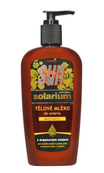 Vivaco SUN Solárne mlieko aktivačné s arganovým olejom 300 ml