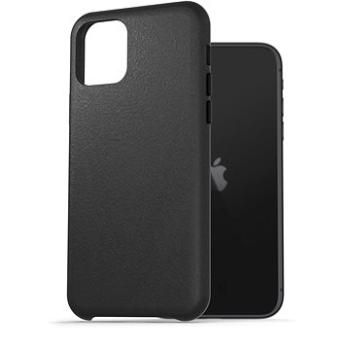 AlzaGuard Genuine Leather Case na iPhone 11 čierny (AGD-GLC0009B)