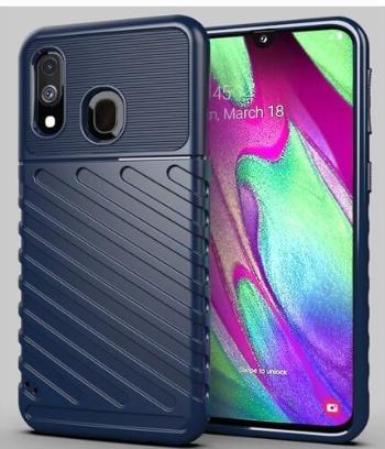 THUNDER Kryt Samsung Galaxy A40 modrý