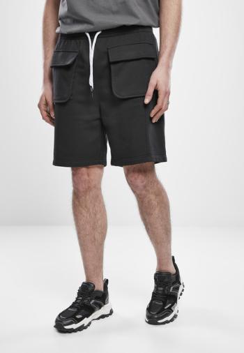 Urban Classics Big Pocket Terry Sweat Shorts black - L