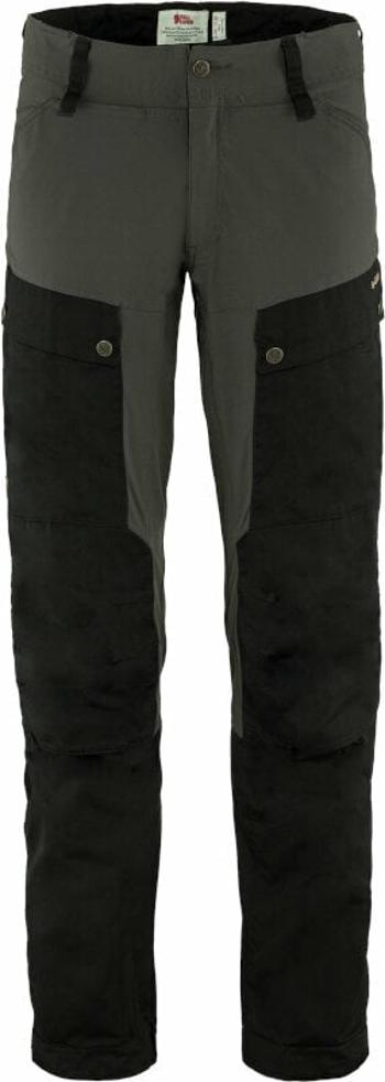 Fjällräven Outdoorové nohavice Keb Trousers M Reg Black/Stone Grey 52