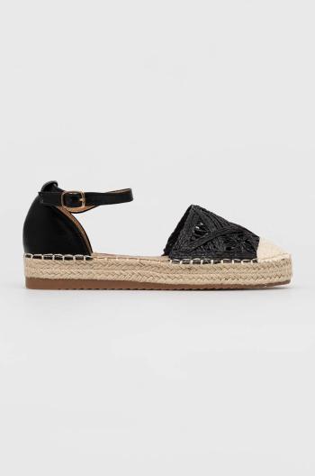 Espadrilky Answear Lab čierna farba