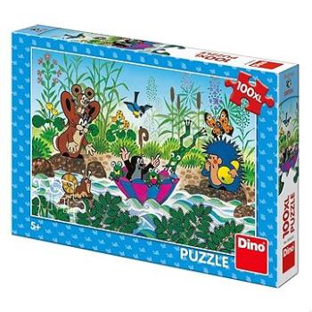 Dino Krtkova plavba 100xl puzzle nové (8590878343429)