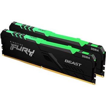 Kingston FURY 32 GB KIT DDR4 2666 MHz CL16 Beast RGB (KF426C16BBAK2/32)