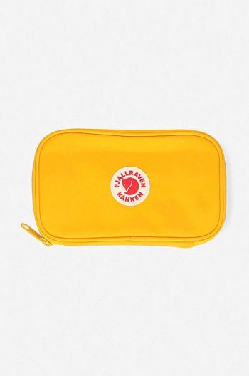 Peňaženka Fjallraven F23781.141-141, žltá farba