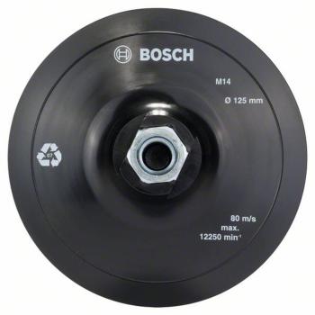 Bosch Accessories 2608601077 Krycia podložka so suchým zipsom na pripevnenie brúsnych listov 125 mm Priemer 125 mm