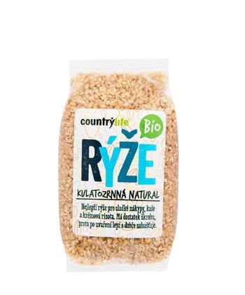 Ryža guľatozrnná natural BIO COUNTRY LIFE 500 g