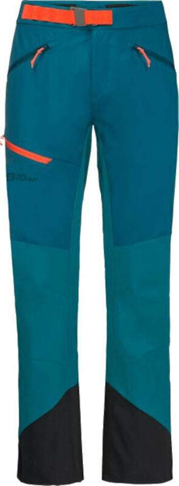 Jack Wolfskin Outdoorové nohavice Alpspitze Pants M Blue Coral 54