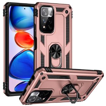 RING Ochranný obal pre Xiaomi Redmi Note 11 Pro ružový