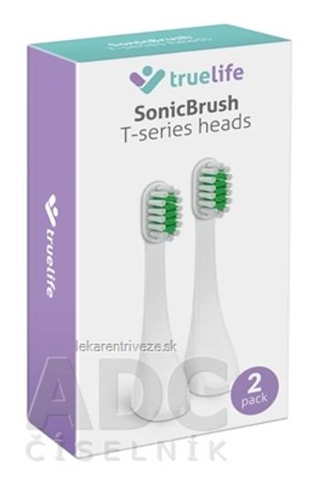 TrueLife SonicBrush T-series heads Standard white náhradné hlavice pre sonickú zubnú kefku 1x2 ks