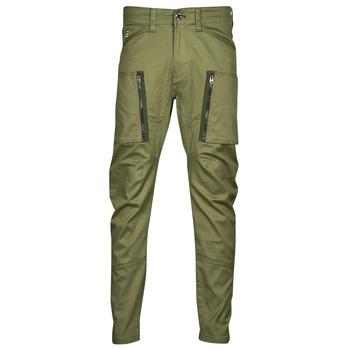 G-Star Raw  Nohavice Cargo zip pkt 3d skinny cargo  Kaki