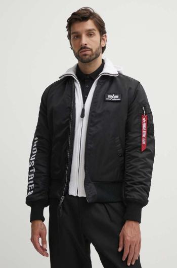 Bunda Alpha Industries MA-1 D-Tec SE 1331 4.95, pánska, čierna farba, zimná