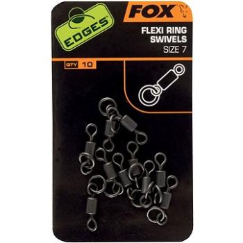 FOX Flexi Ring Swivel Veľkosť 7 10 ks (5055350248249)