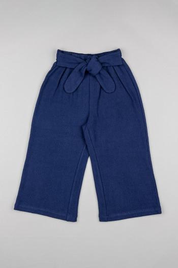 Detské bavlnené nohavice zippy jednofarebné