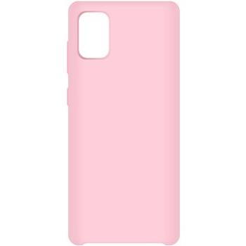 Hishell Premium Liquid Silicone pre Samsung Galaxy A31 ružový (HISHa125)