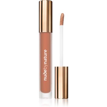 Nude by Nature Satin Liquid Lipstick krémový rúž so saténovým finišom odtieň 01 Sand 3,75 ml