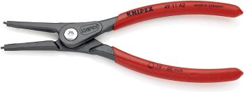 Knipex 49 11 A4 kliešte na poistné krúžky Vhodné pre vonkajšie krúžky  85-140 mm Tvar hrotu rovný