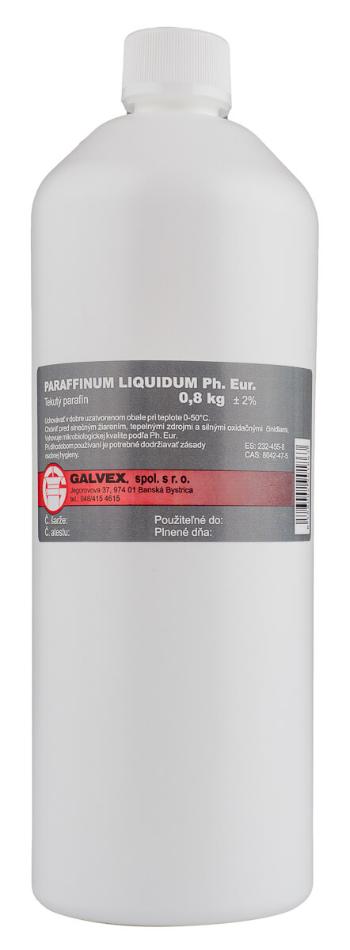 Galvex Paraffinum liquidum Ph. Eur. - 0,8 kg