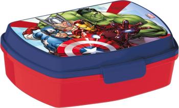 MARVEL Plastový desiatový box Avengers 17,5x14,5x6,5cm