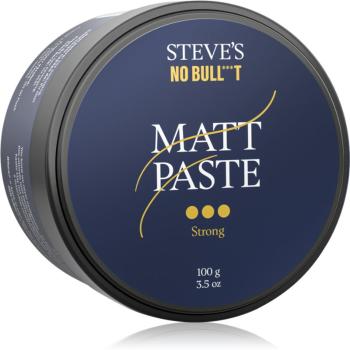 Steve's Hair Paste Strong zmatňujúca stylingová pasta Sandalwood 100 g