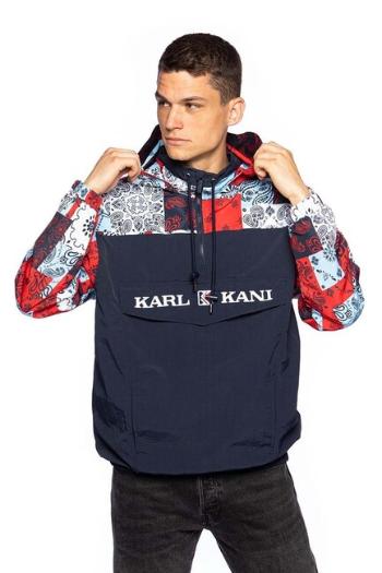 Karl Kani Retro Block Paisley Windbreaker Jacket navy - L