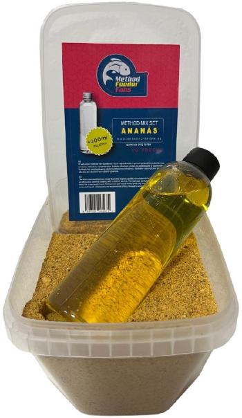 Method feeder fans method mix set 600 g + aqua tunning 200 ml - ananás