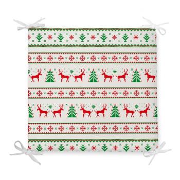 Vianočný sedák s prímesou bavlny Minimalist Cushion Covers Traditions, 42 x 42 cm